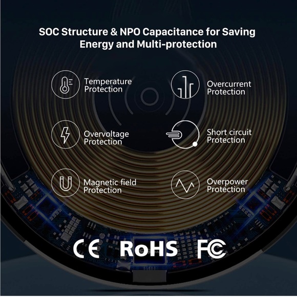 NIB (factory sealed) BiQeouc Wireless Charger & Mug Warmer - Picture 5 of 6
